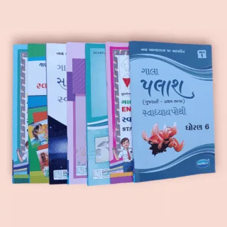 Swadhyay pothio STD 6, GALA Navneet, Mahakali book store GambhoiMart