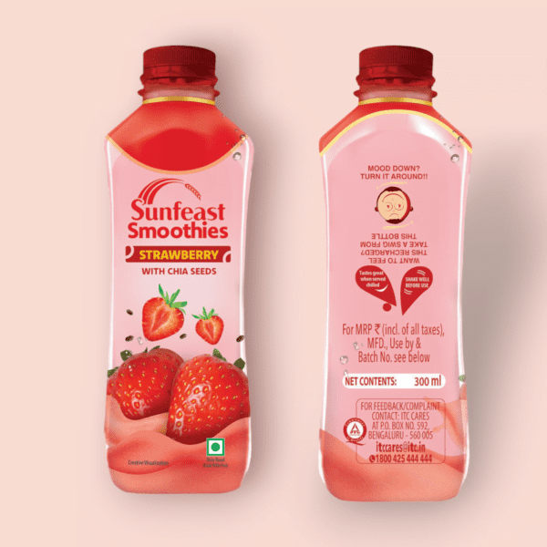 Strawberry Smoothies Sunfeast GambhoiMart