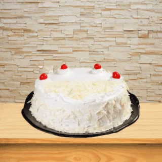 Simple White Forst Cake by Radhe The Cake House GambhoiMart