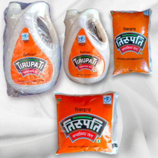 Tirupati Refined Cottonseed Oil From Gayatri Kirana Store GambhoiMart