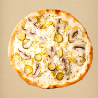 Mashroom Pizza From Radhe Hotel GambhoiMart