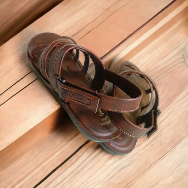2Buy Walkaroo Brown Sandals For Men's From Krishna Footwear Shop Gambhoi Mart.