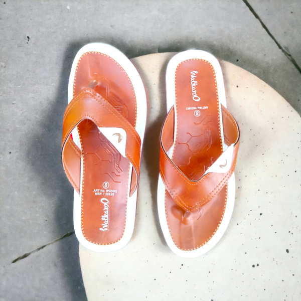 Walkaroo Gents GV Strap Sandals Tan For Men From Krishna Footwear Shop Gambhoi Mart